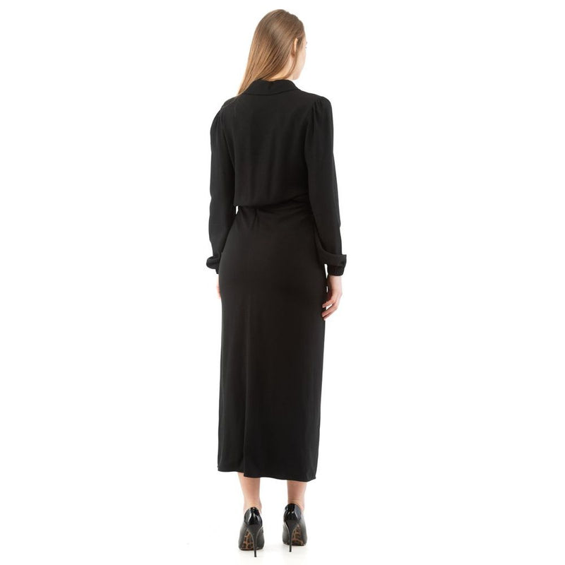 Moschino Black Marabou Casual Dress for Women
