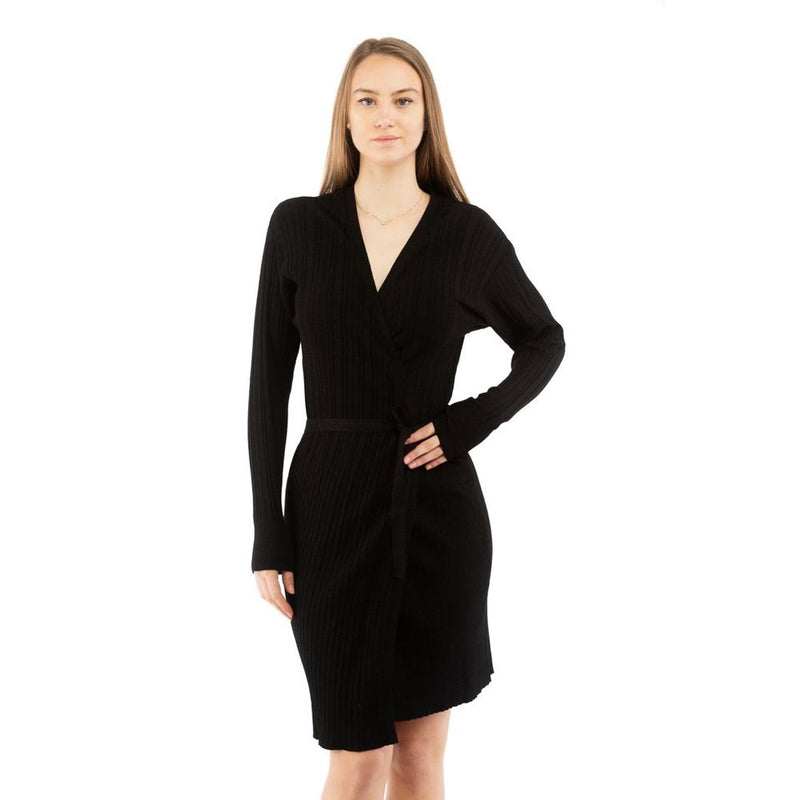 Moschino Black Viscose Casual Dress for Women