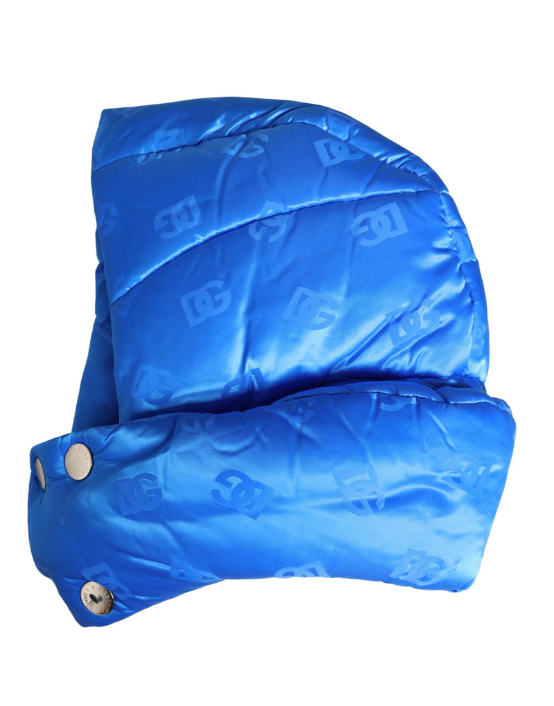 Casquette Dolce & Gabbana Homme Bleue Imprimé Logo Foulard Intégral