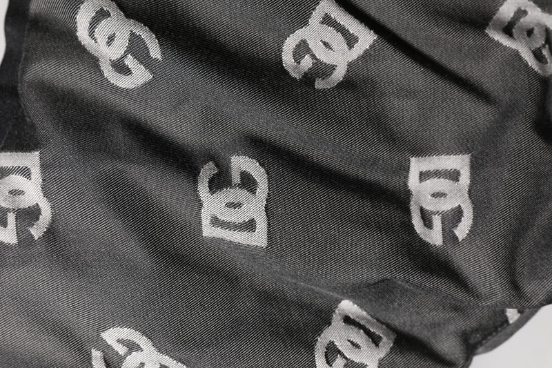 Dolce & Gabbana Zwarte Capello Hoed met Logo-Opdruk en Hoofdomslag