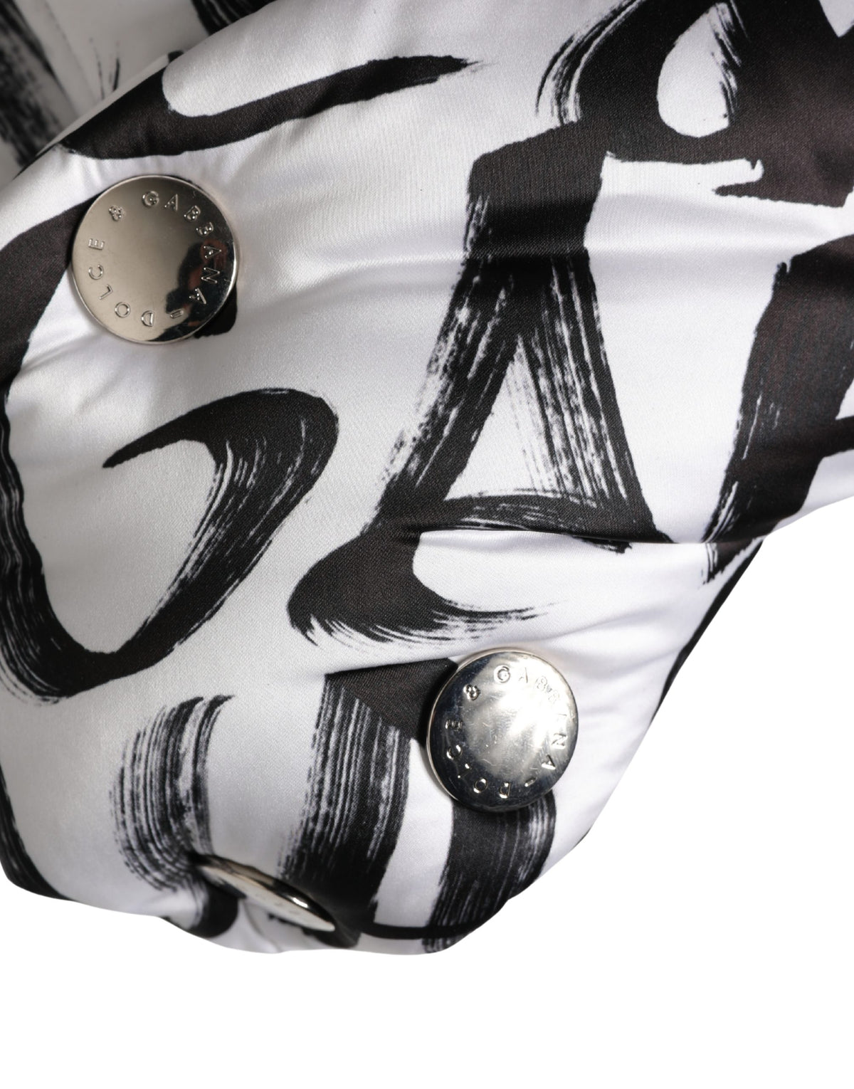 Dolce & Gabbana Chapeau Casquette Entirement Enveloppante Imprimé Logo Blanc