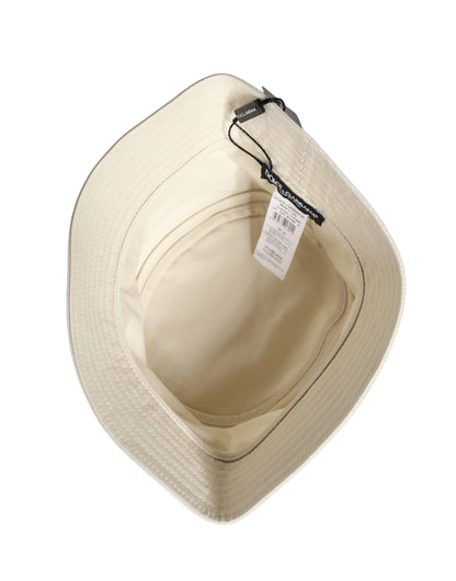 Chapeau bob Dolce & Gabbana en coton blanc pour homme
