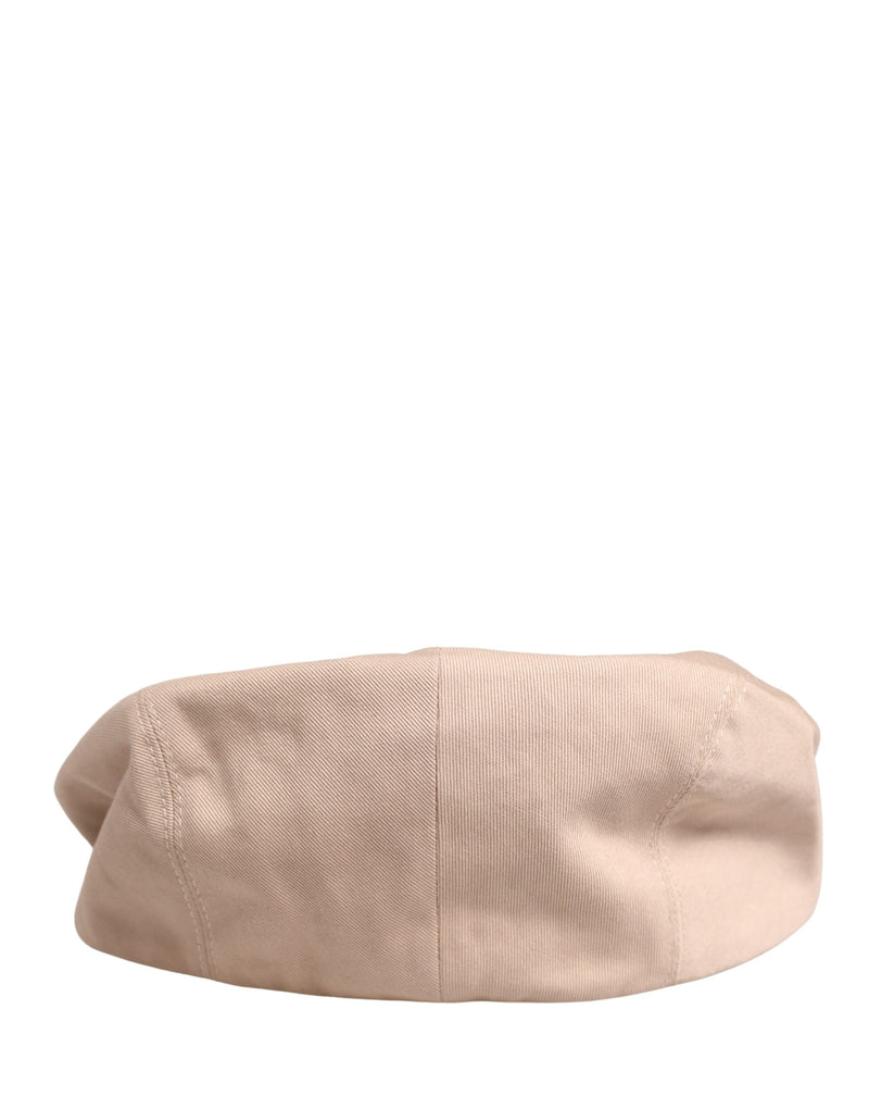 Dolce & Gabbana Heren Beige Katoenen Pet (Newsboy Capello)