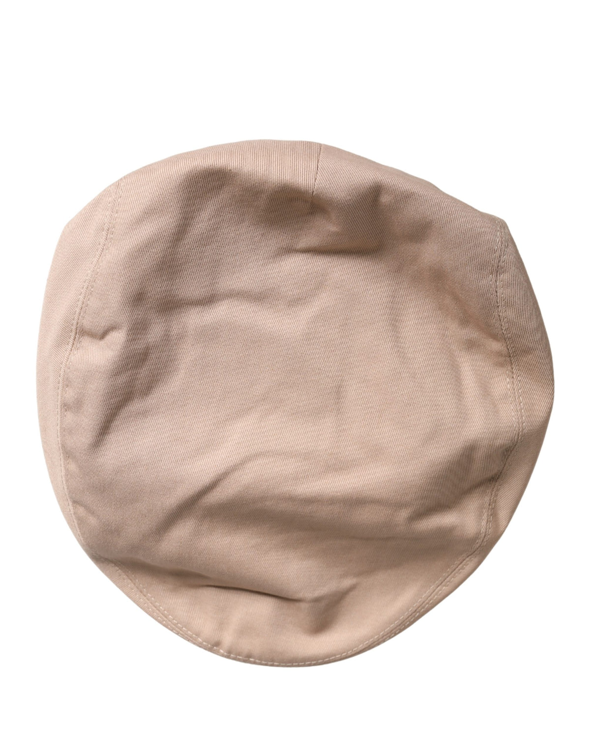 Dolce & Gabbana Homme Casquette Gavroche en Coton Beige