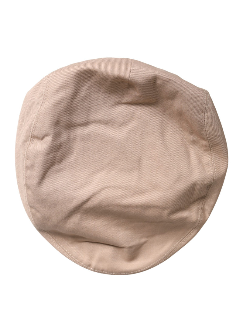 Dolce & Gabbana Heren Beige Katoenen Pet (Newsboy Capello)