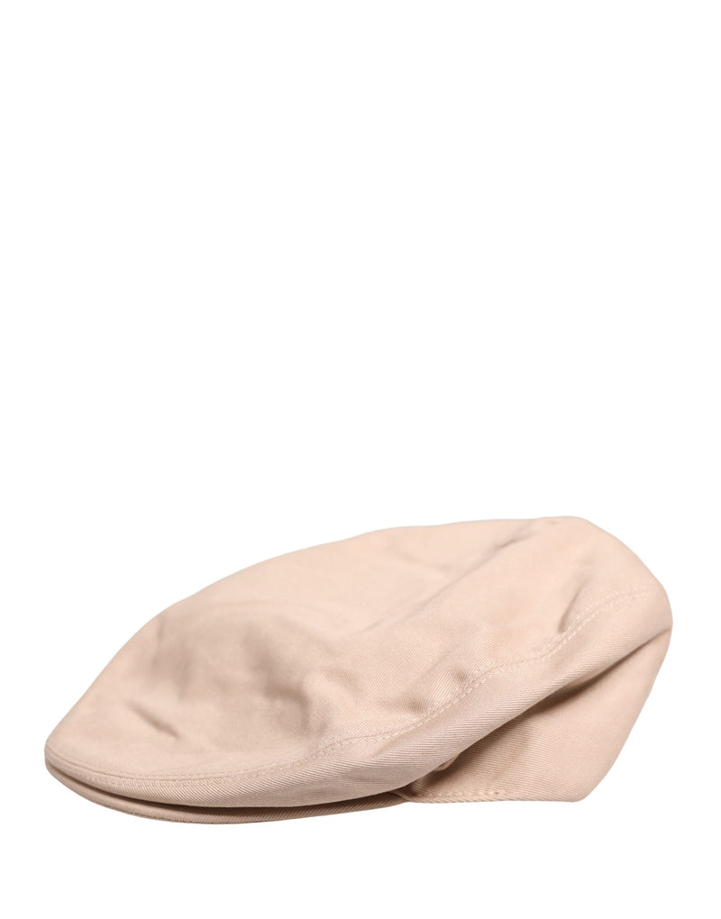 Dolce & Gabbana Heren Beige Katoenen Pet (Newsboy Capello)