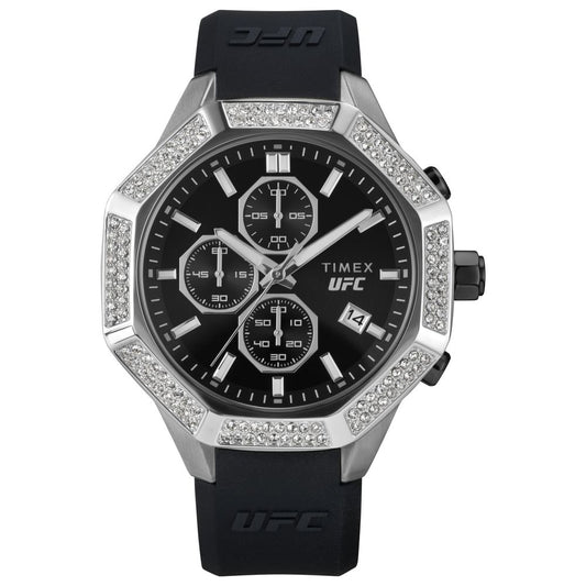 Timex Black Synthetic Sport Watch for Men