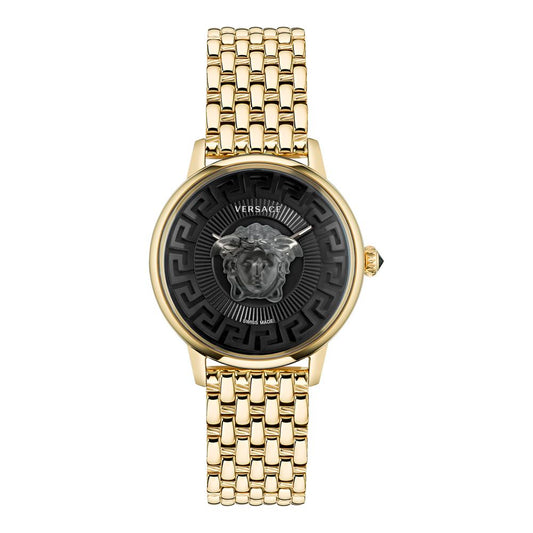 Versace Gold Stainless Steel Dress Watch - Medusa Alchemy