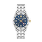Versace Gray Stainless Steel Dress Watch