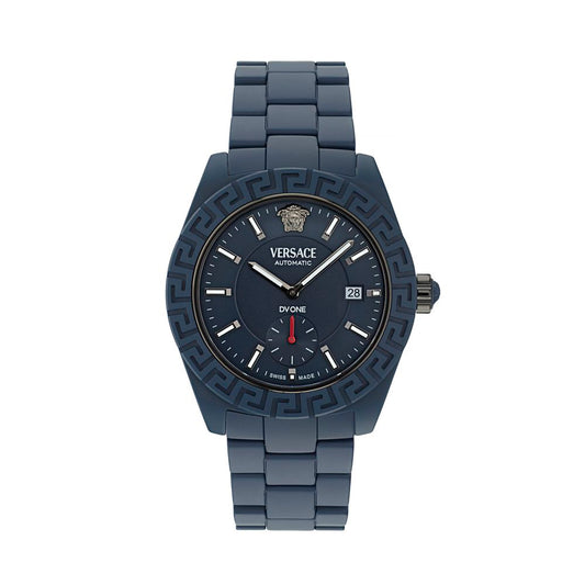 Versace Blue Ceramic Dress Watch - Limited Edition