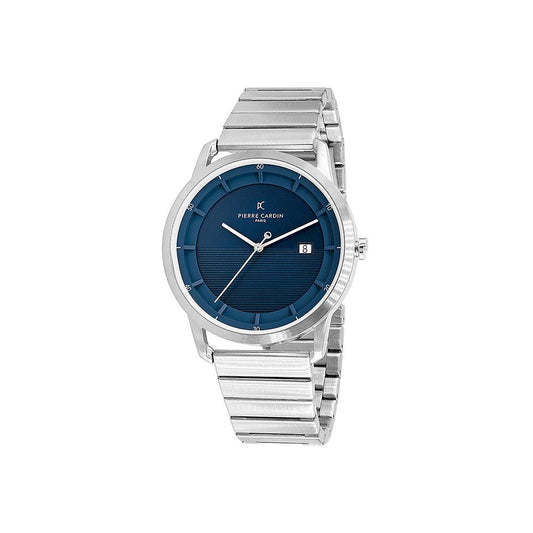 Pierre Cardin Gray Stainless Steel Dress Watch for Men