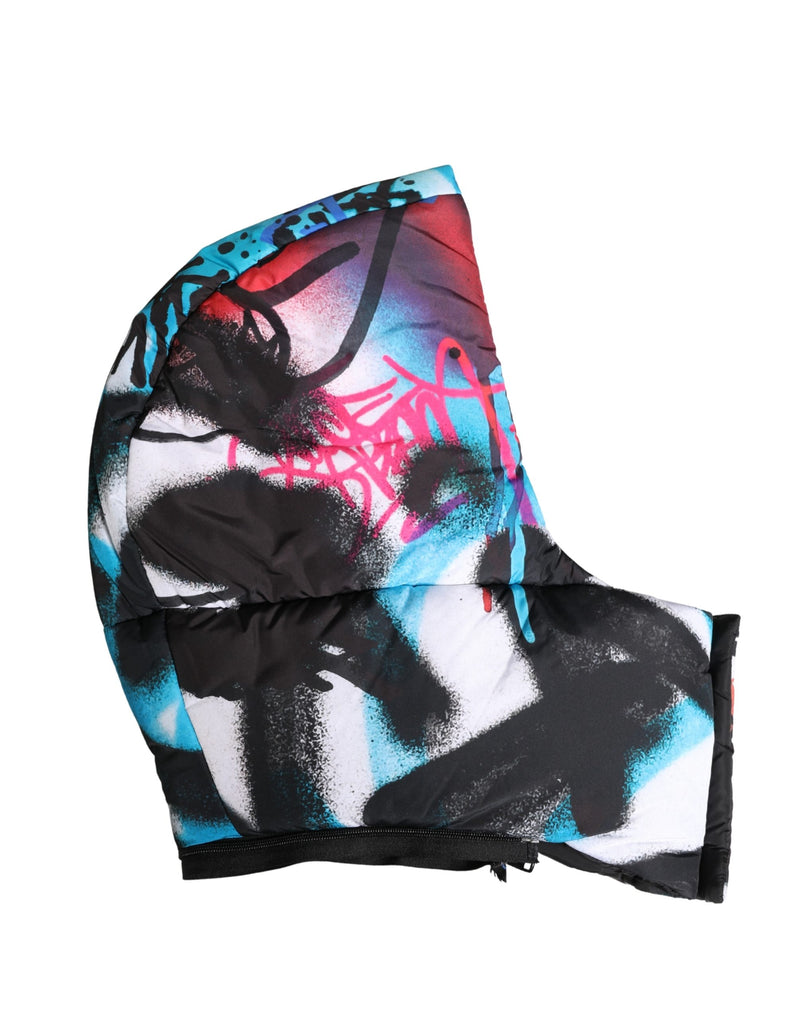 Chapeau Casquette Foulard Intégral Dolce & Gabbana Graffiti Multicolore