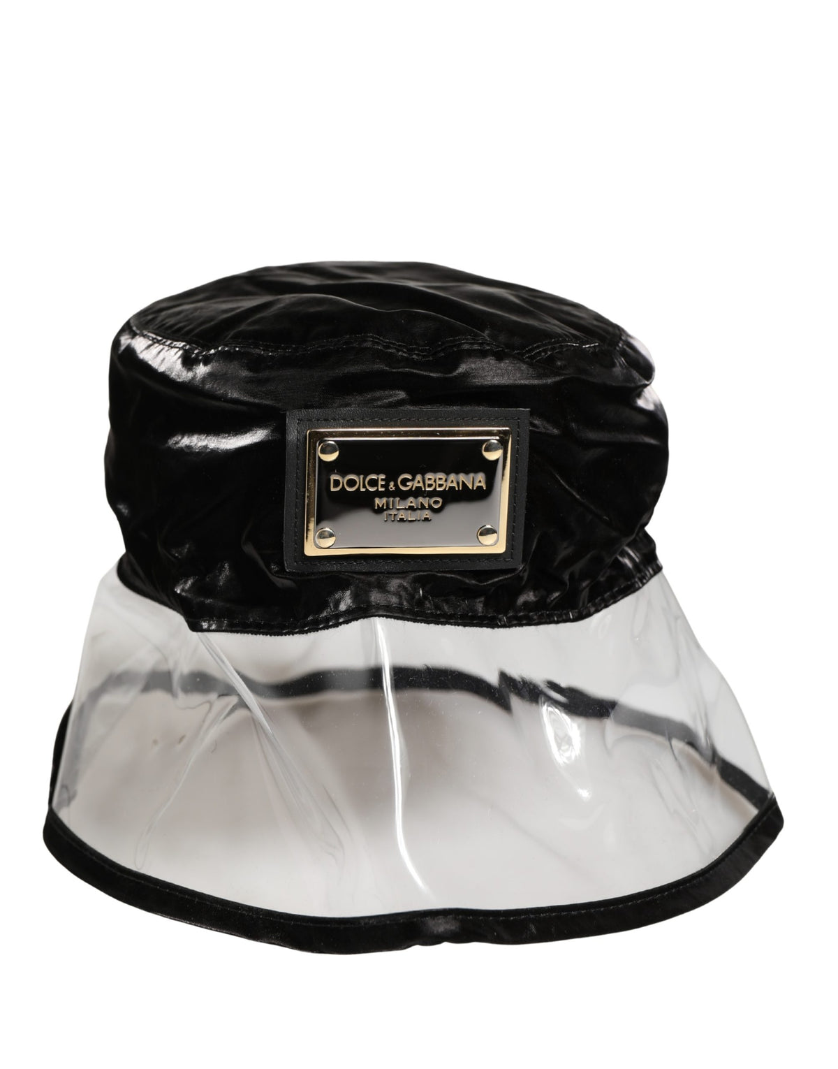 Dolce & Gabbana Chapeau Bob Pêcheur en Nylon Noir