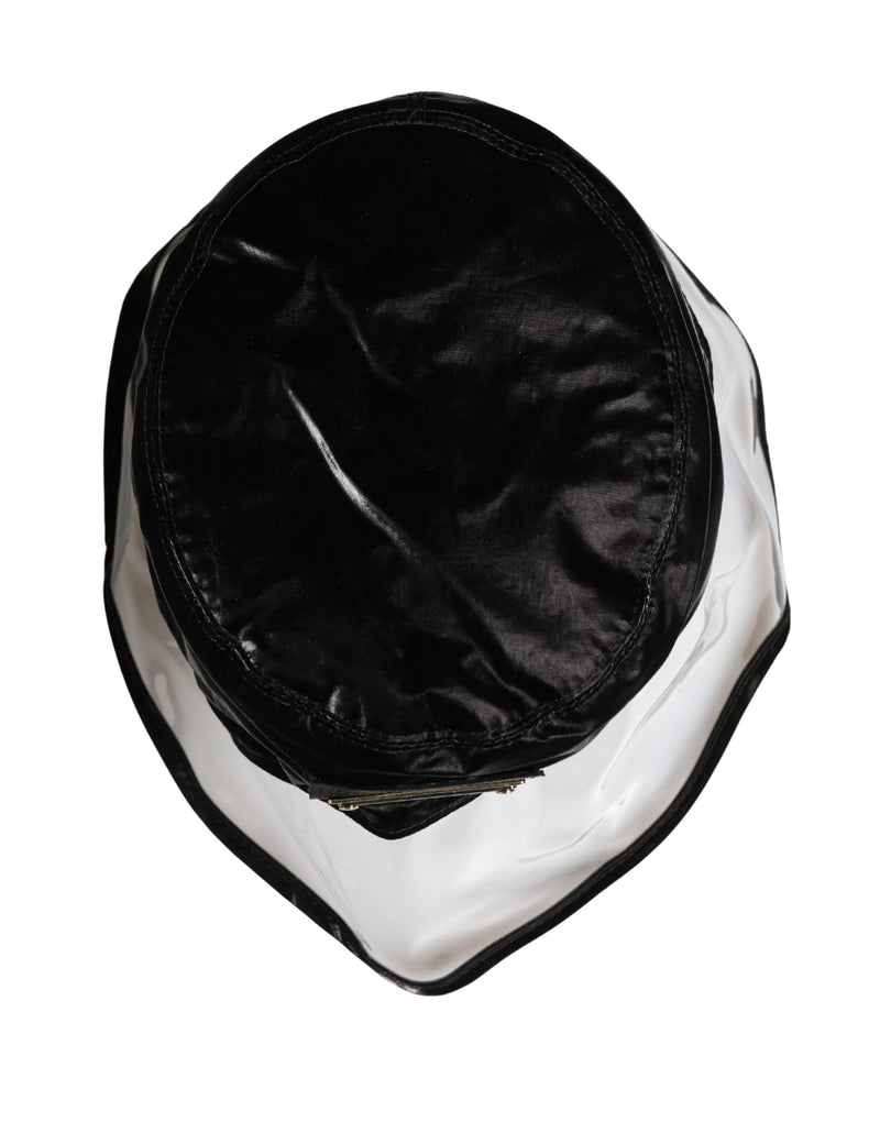 Dolce & Gabbana Zwarte Nylon Plastic Vissershoed Capello