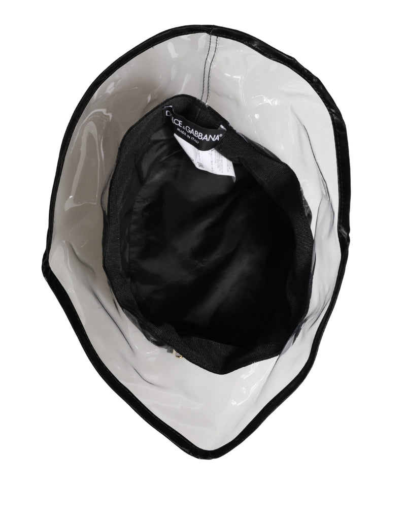 Dolce & Gabbana Zwarte Nylon Plastic Vissershoed Capello