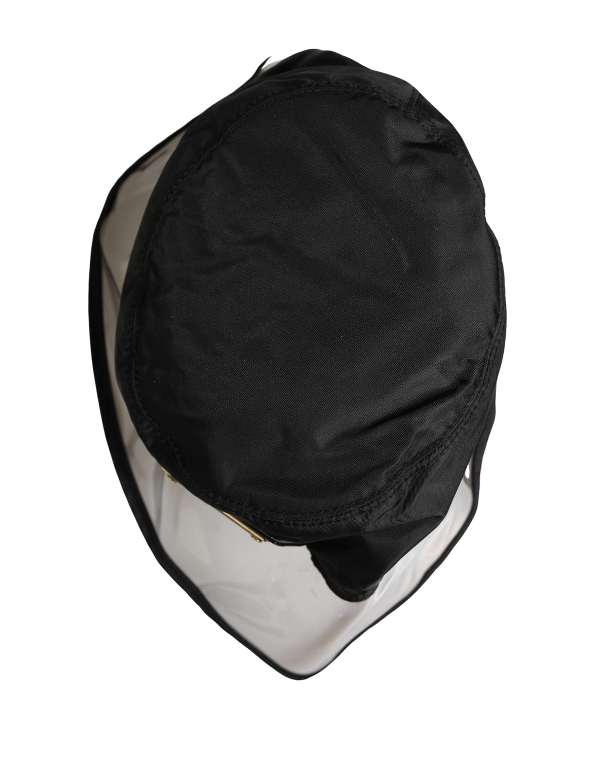 Chapeau Bob Pêcheur Noir en Plastique Dolce & Gabbana Homme
