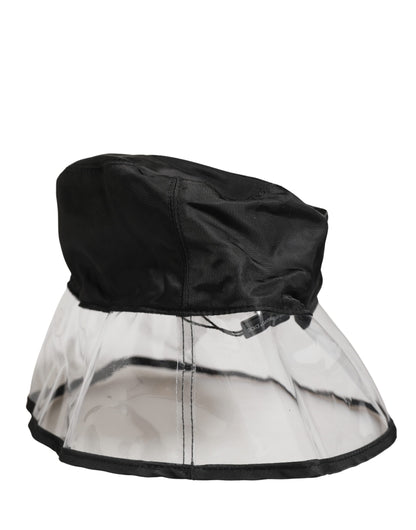 Chapeau Bob Pêcheur Noir en Plastique Dolce & Gabbana Homme