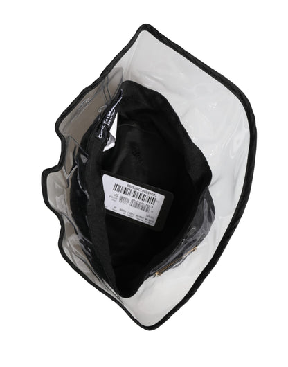 Chapeau Bob Pêcheur Noir en Plastique Dolce & Gabbana Homme