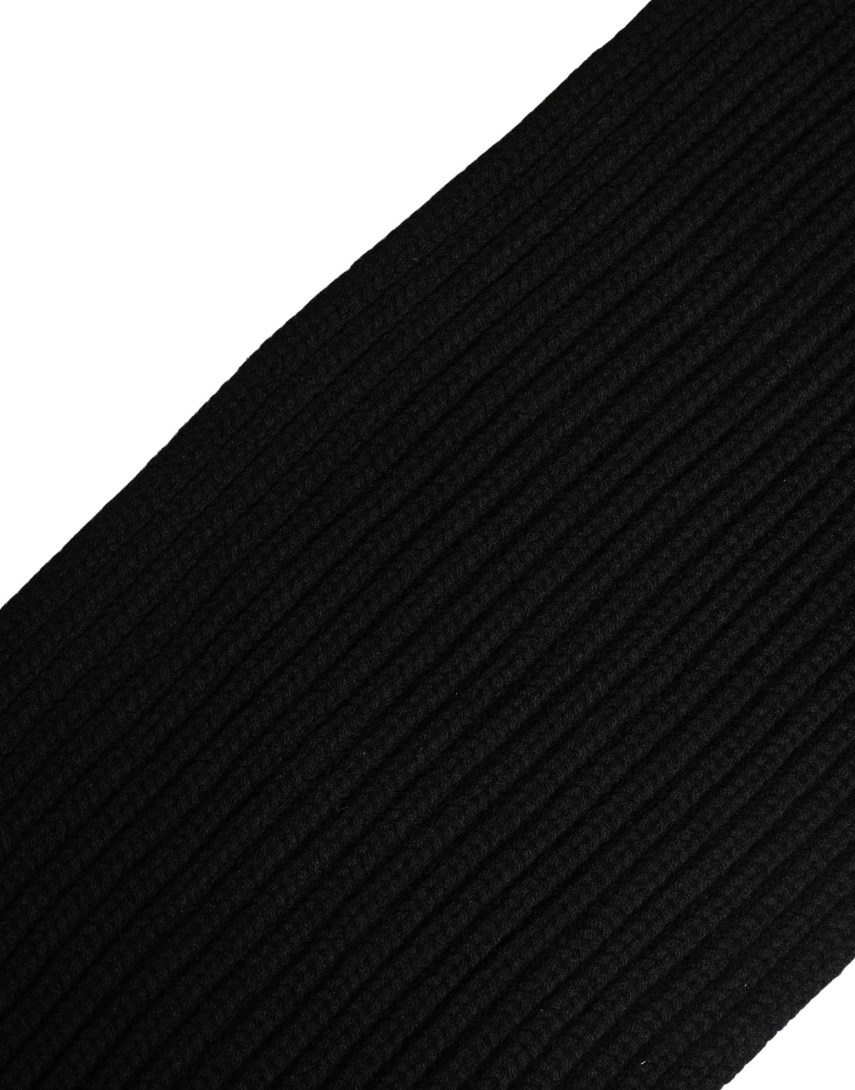 Cache-col homme en cachemire noir Dolce & Gabbana tricoté taille unique