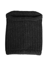 Bonnet cagoule tricoté en cachemire noir Dolce & Gabbana pour homme