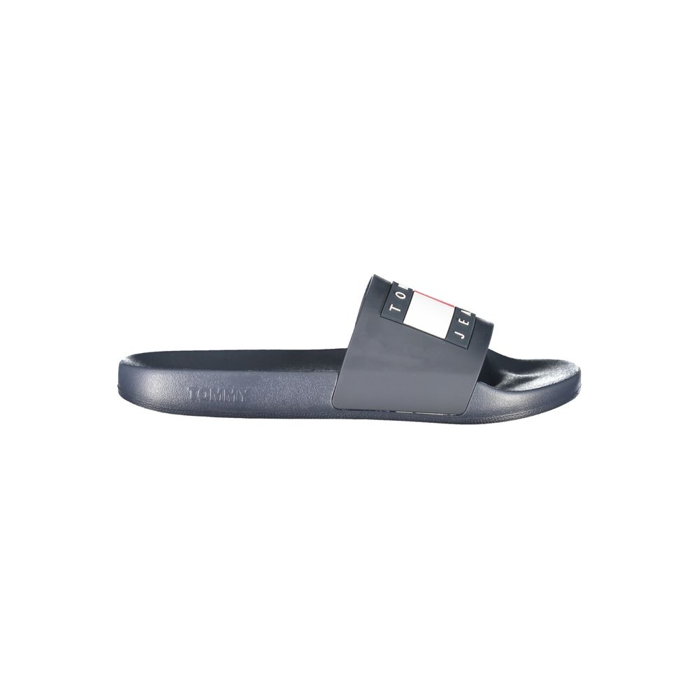 Tommy Hilfiger Blue Polyurethane Men's Slipper - Comfortable & Stylish