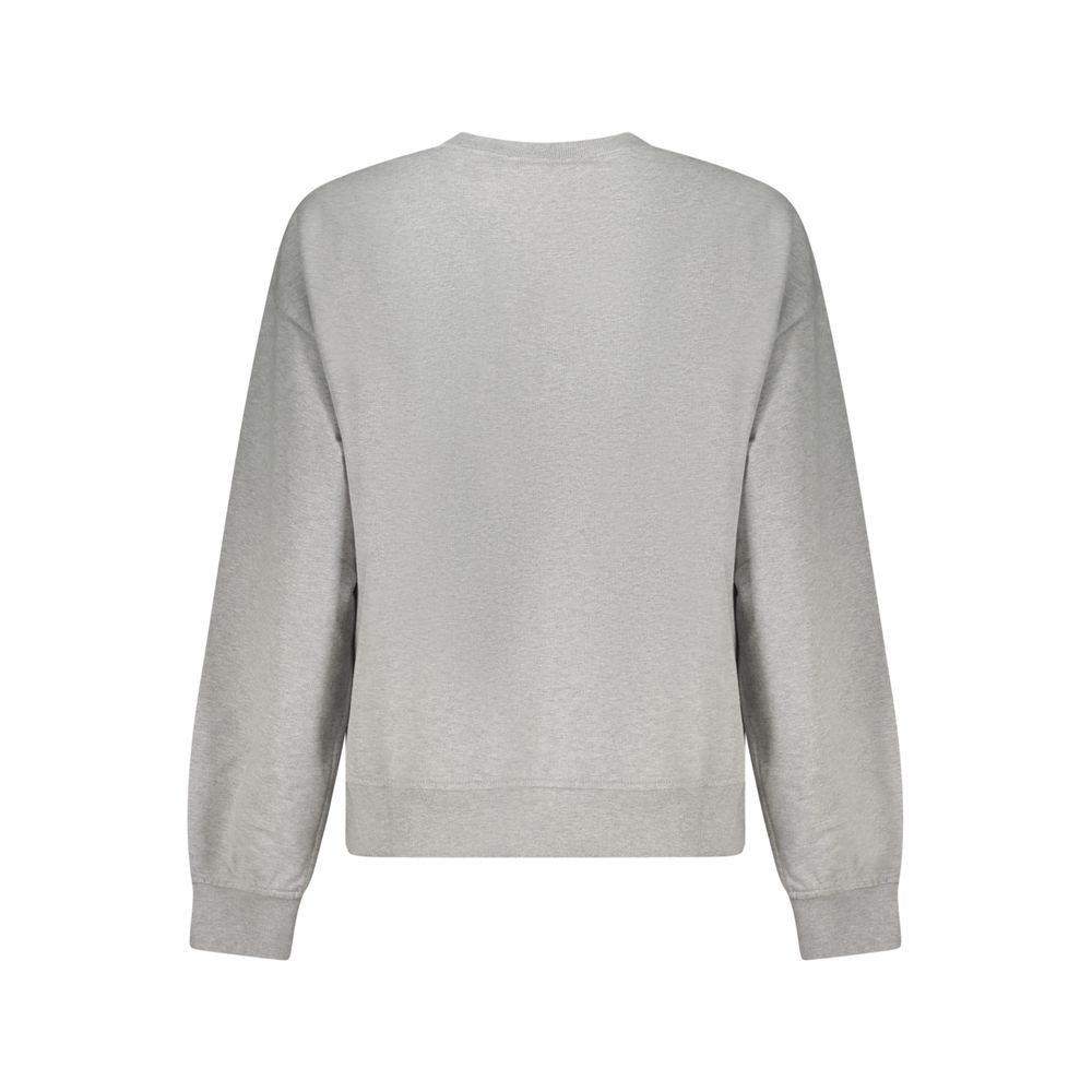Calvin Klein Gray Cotton Women Sweatshirt - Sustainable Style