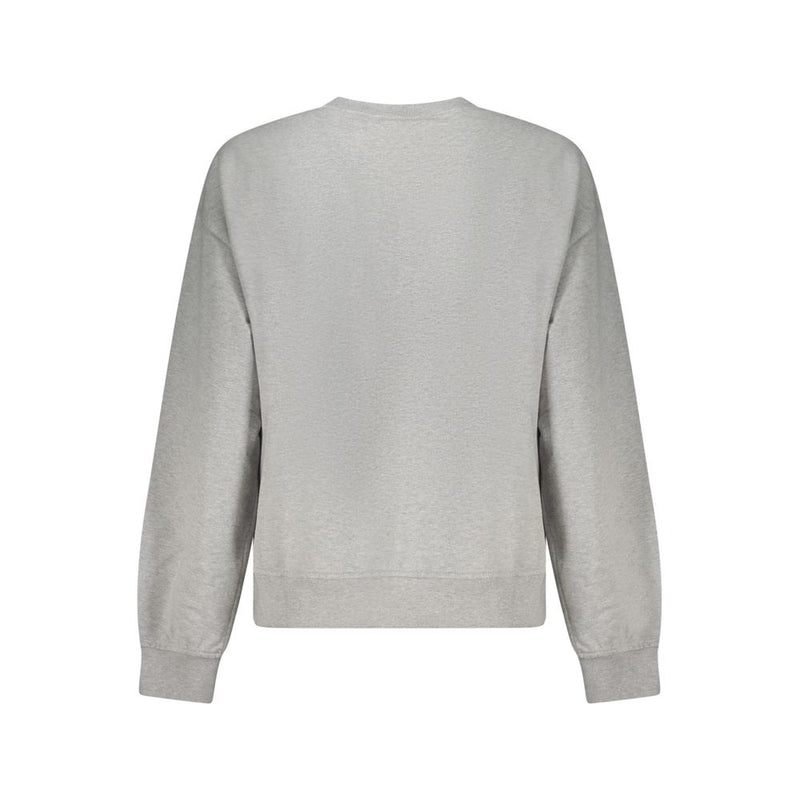 Calvin Klein Gray Cotton Women Sweatshirt - Sustainable Style