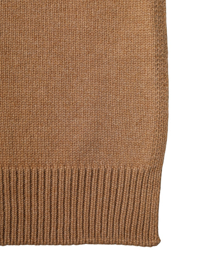 Écharpe tour de cou Dolce & Gabbana en cachemire marron tricoté pour homme Taille unique