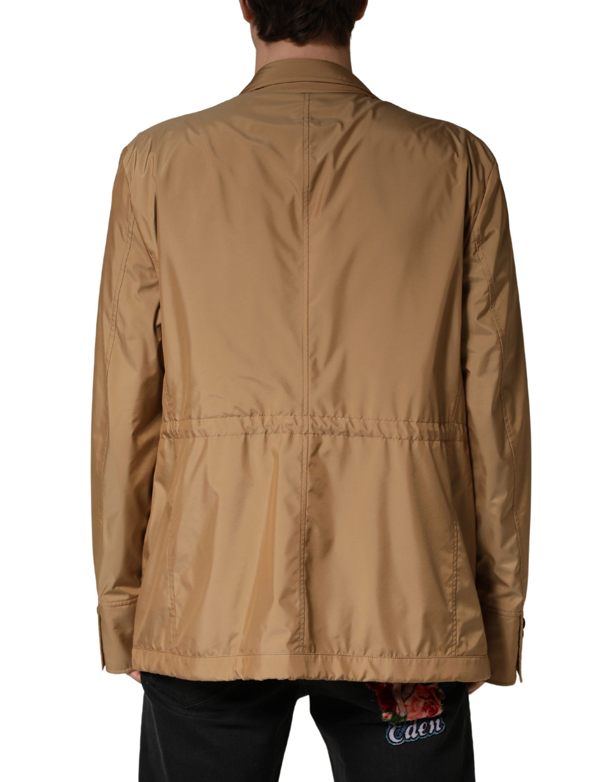Manteau-veste superposé croisé marron Dolce & Gabbana