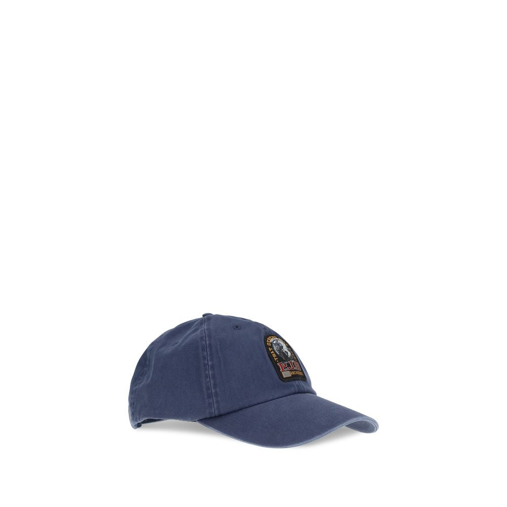 Parajumpers Blue Cotton Cap - Sporty Baseball Hat