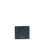 Portefeuille Ferragamo en cuir de veau bleu Bos Taurus