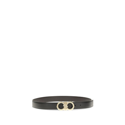 Ceinture Ferragamo Bos Taurus Regular en cuir de veau noir