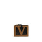 Portefeuille Valentino Garavani Bos Taurus en cuir de veau noir