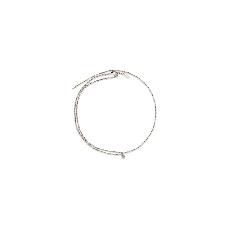 Brunello Cucinelli Gray Metal Necklace - Sophisticated Women's Accessory