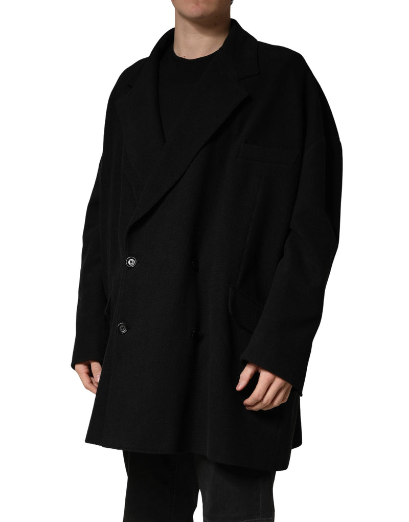 Veste de costume droite 2 boutons noir Dolce & Gabbana