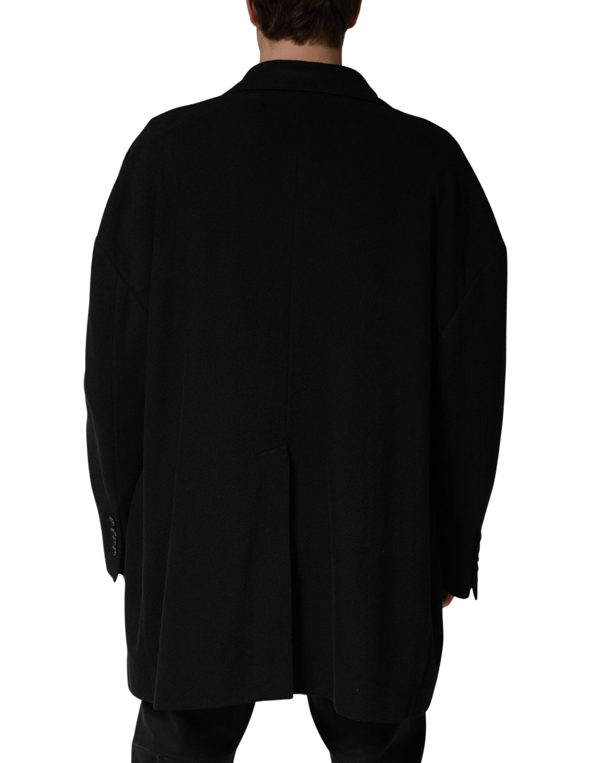 Veste de costume droite 2 boutons noir Dolce & Gabbana