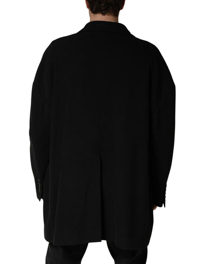 Veste de costume droite 2 boutons noir Dolce & Gabbana
