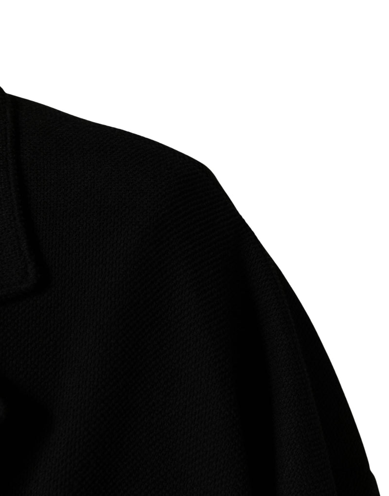 Veste de costume droite 2 boutons noir Dolce & Gabbana
