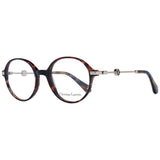 Christian Lacroix Brown Acetate Round Glasses Frames for Women
