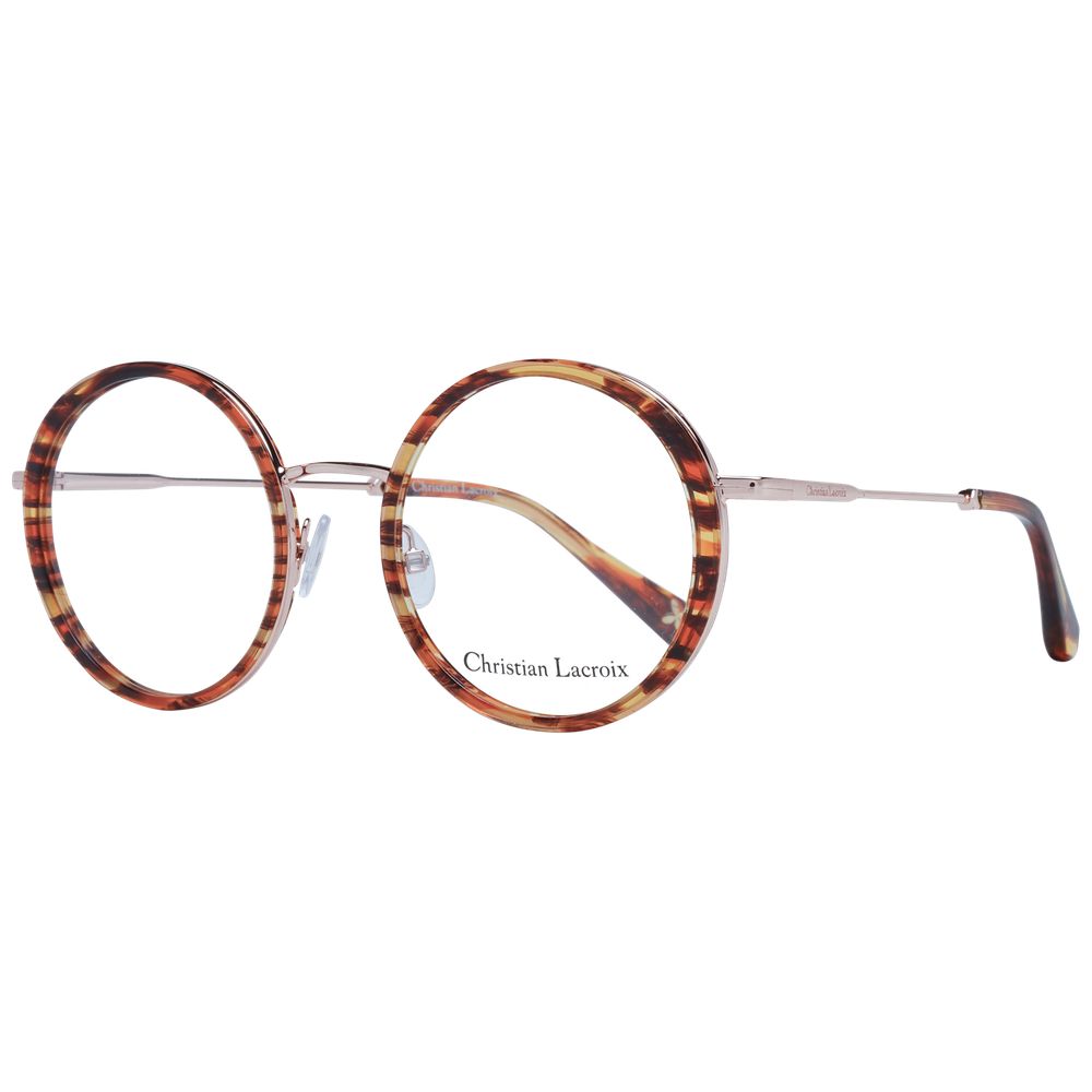Christian Lacroix Brown Metal Glasses (Frames) - Stylish Eyewear