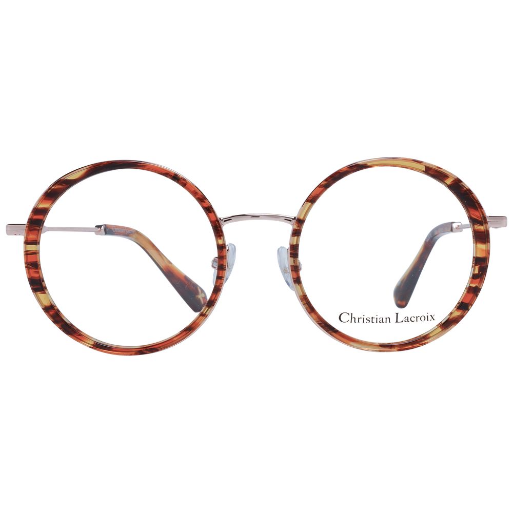 Christian Lacroix Brown Metal Glasses (Frames) - Stylish Eyewear