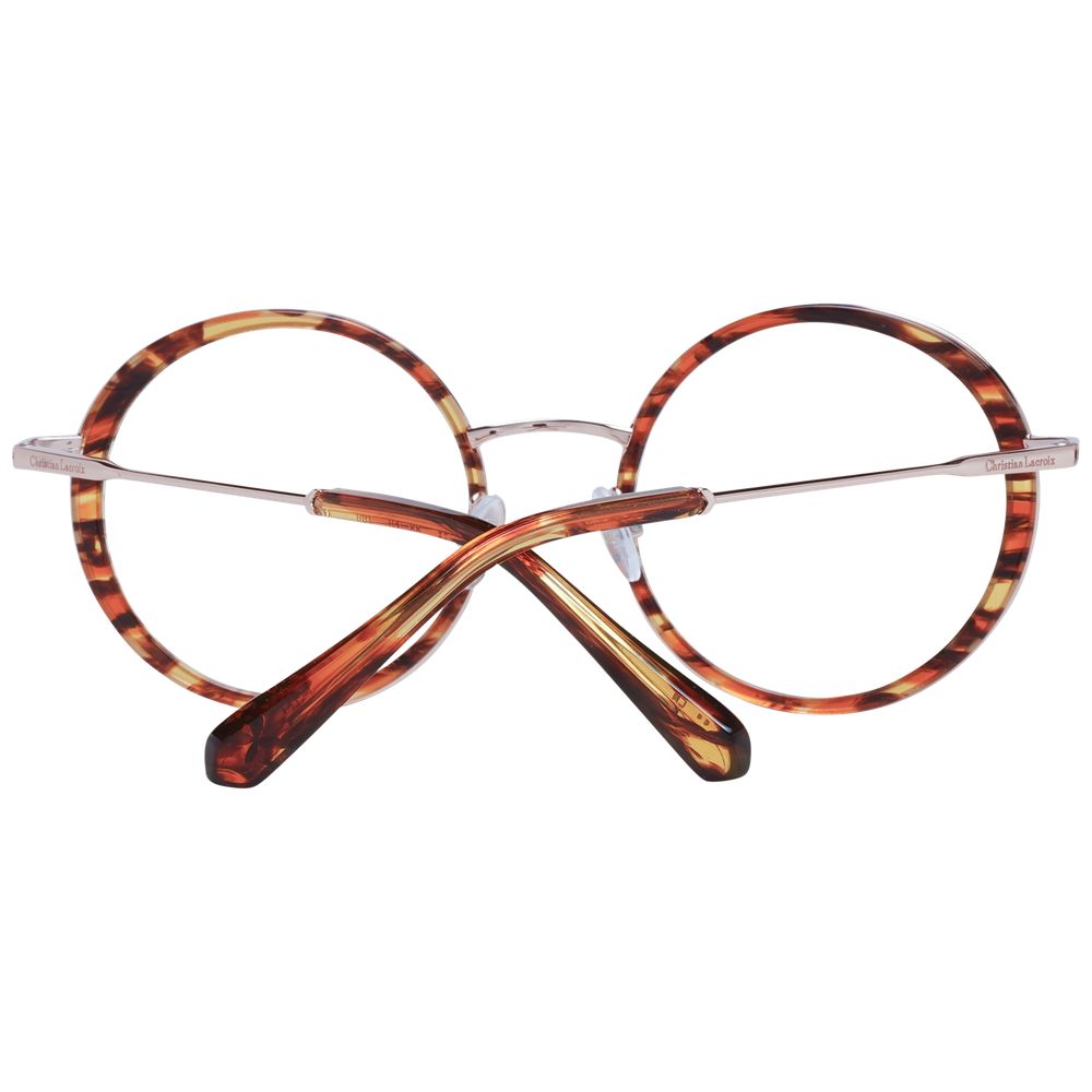 Christian Lacroix Brown Metal Glasses (Frames) - Stylish Eyewear