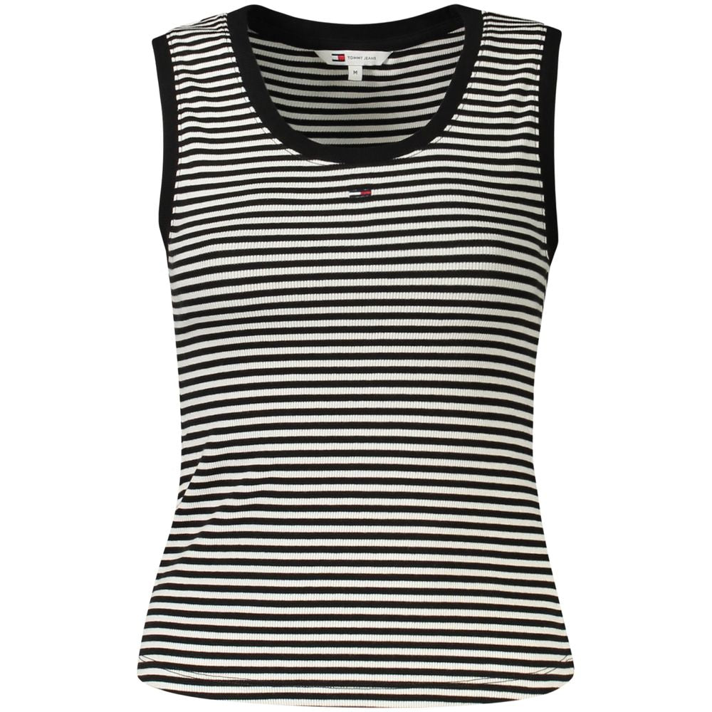 Tommy Hilfiger Black Cotton Women's Tank Top - Stylish & Comfortable