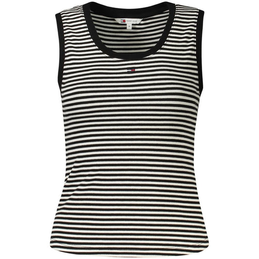 Tommy Hilfiger Black Cotton Women's Tank Top - Stylish & Comfortable