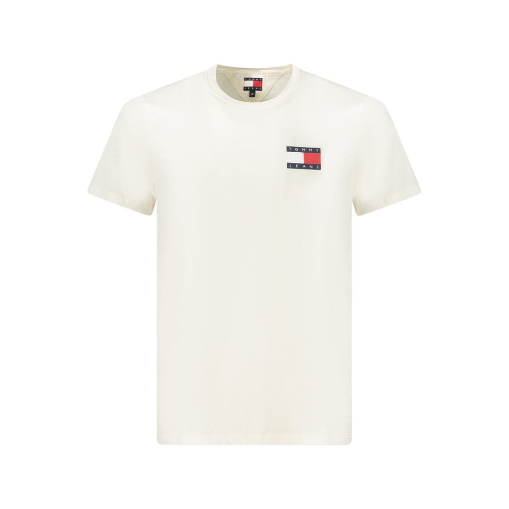 T-shirt Tommy Hilfiger blanc en coton pour homme