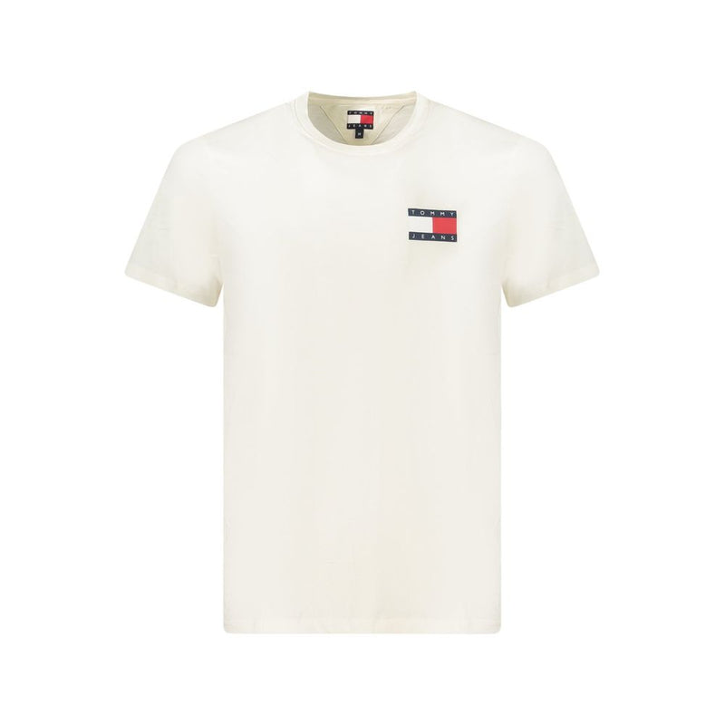 T-shirt Tommy Hilfiger blanc en coton pour homme
