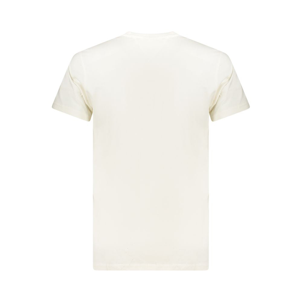 T-shirt Tommy Hilfiger blanc en coton pour homme