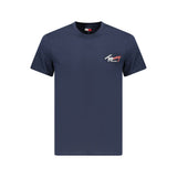 T-shirt Tommy Hilfiger bleu en coton pour homme