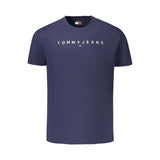 T-shirt Tommy Hilfiger bleu en coton pour homme