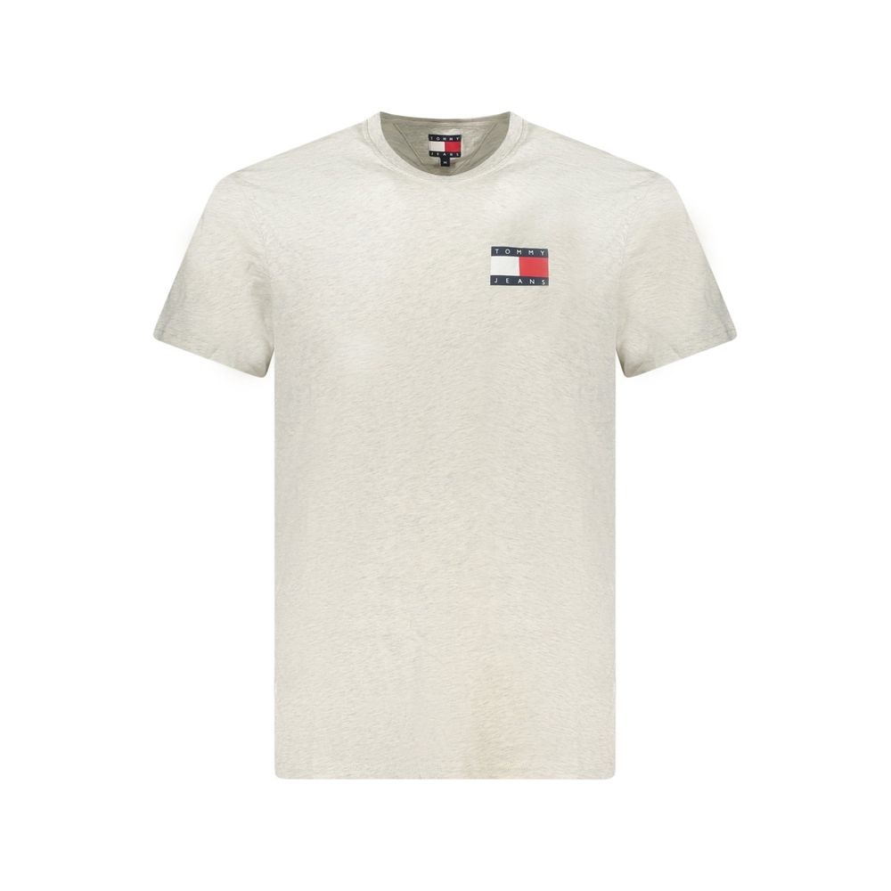 T-shirt homme Tommy Hilfiger Grigio en coton